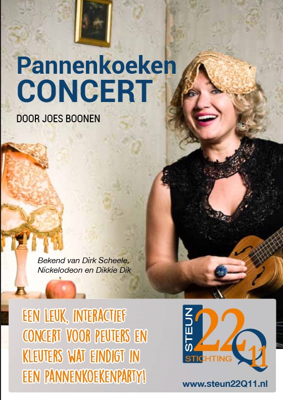 Pannenkoekenconcert Joes Boonen voorkant