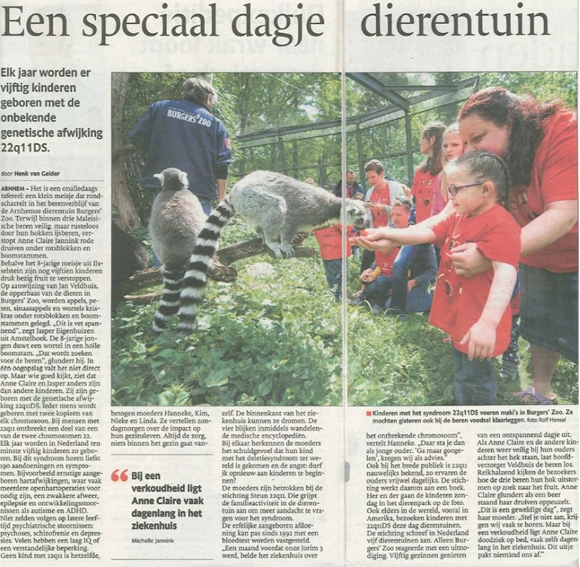 een speciaal dagje dierentuin