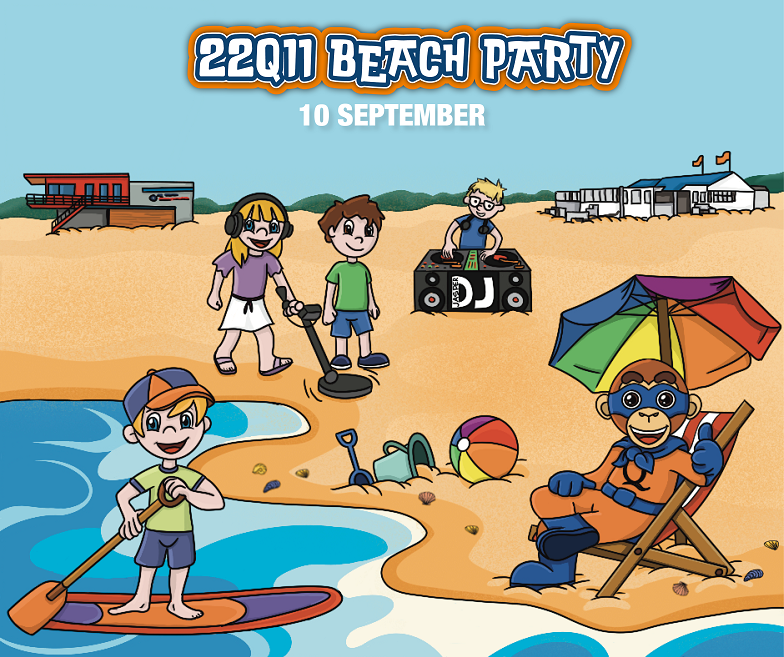 22Q11 Uitnodiging Social Media Beach Party 940x788px